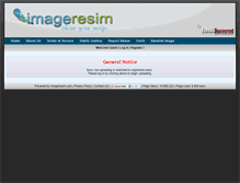 Tablet Screenshot of imageresim.com